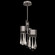 Rain LED Pendant in Ombre Silver/Silver Glass (48|100143-7)