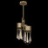 Rain LED Pendant in Ombre Bronze/Gold Glass (48|100143-6)