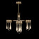 Rain LED Pendant in Ombre Bronze/Gold Glass (48|100141-6)
