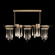 Rain LED Linear Pendant in Ombre Bronze/Gold Glass (48|100139-6)
