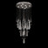 Rain LED Pendant in Ombre Silver/Silver Glass (48|100137-7)