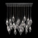 Mayu LED Pendant in Midnight Steel (48|100132-7)