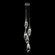Mayu LED Pendant in Midnight Steel (48|100130-7)