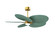 Alessandra Tropical - LK Five Blade Ceiling Fan in Brushed Brass (101|AKTPLK-BRBR-PL)