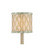 Plume Chandelier Shade in Green/Ivory (142|0900-0065)