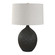 Levee One Light Table Lamp in Textured Satin Black (52|30652-1)