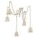 Margot Five Light Chandelier in Cream (515|2811-79)