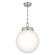 Andorra One Light Pendant in Polished Nickel (12|52867PN)