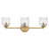 Ava LED Vanity in Lacquered Brass (13|57473LCB)