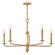 Ansel LED Chandelier in Burnished Gold (13|48624BNG)