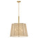 Sasha LED Chandelier in Lacquered Brass (13|48586LCB)