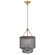 Adella LED Pendant in Lacquered Brass (13|48577LCB-SM)