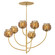 Fantine LED Chandelier in Unlacquered Brass (138|FR46896UB-AM)