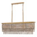 Rubina LED Linear Pendant in Burnished Gold (138|FR41496BNG-LA)
