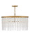 Rubina LED Chandelier in Burnished Gold (138|FR41494BNG-LA)