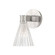 Lotus One Light Wall Sconce in Polished Nickel (60|LOT-701-PN)