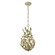 Broche Three Light Chandelier in Champagne Green Tea (60|565-CT)