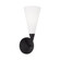Gatsby One Light Wall Sconce in Matte Black (65|659111MB)