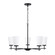 Drake Five Light Chandelier in Matte Black (65|461051MB-660)