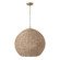 Morada One Light Pendant in Light Fawn and Matte Brass (65|359711LFB)