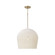 Natalia One Light Pendant in Aged Brass (65|358813AD)