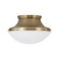 Arlo Three Light Flush Mount in Aged Brass (65|261431AD)