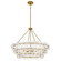Wright Six Light Pendant in Brushed Gold (10|WRIG2830BRG)