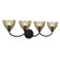 Whitecap Four Light Vanity in Mottled Cocoa (10|WHP8631MC)