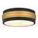 Emmett Three Light Flush Mount in Matte Black (10|EMM1616MBK)