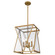 Clovis Four Light Pendant in Brushed Weathered Brass (10|CLO1814BWS)