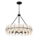 Abigail Six Light Pendant in Matte Black (10|ABI2828MBK)