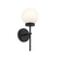 Rigsby One Light Wall Sconce in Matte Black (54|P710157-31M)