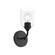 Ilia One Light Wall Sconce in Matte Black (54|P710155-31M)