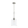 Ilia One Light Pendant in Brushed Nickel (54|P500514-009)