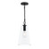 Jheni One Light Pendant in Matte Black (54|P500511-31M)
