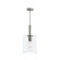 Reines One Light Pendant in Brushed Nickel (54|P500509-009)