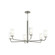 Mack Six Light Chandelier in Brushed Nickel (54|P400477-009)