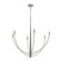 Jheni Six Light Chandelier in Brushed Nickel (54|P400460-009)
