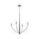 Jheni Four Light Chandelier in Brushed Nickel (54|P400458-009)