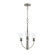 Jheni Three Light Chandelier in Brushed Nickel (54|P400452-009)