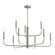 Reines Nine Light Chandelier in Brushed Nickel (54|P400449-009)