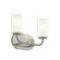 Mack Two Light Bath Vanity in Brushed Nickel (54|P300575-009)
