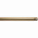 Downrod Ceiling Fan Downrod in Champagne Bronze (54|C2609-CPZ)