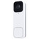 Smart Doorbell Security Camera Wired in White (72|65-933)