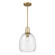Orbis One Light Mini Pendant in Legacy Brass (7|13125-732)