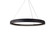 Halo LED Pendant in Black (347|PD22753-BK-UNV-010)