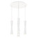 Robson LED Pendant in White (347|MP42502WH-05)