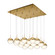 Pluto LED Pendant in Brushed Gold (347|MP402801BG-16)
