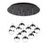 Pluto LED Pendant in Black Chrome (347|MP402801BC-13)