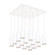 Cameo LED Pendant in White (347|MP401431WH-16)